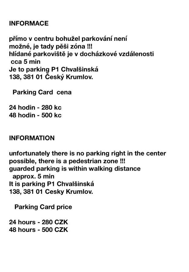 شقة Loft Natalya Gold Český Krumlov المظهر الخارجي الصورة